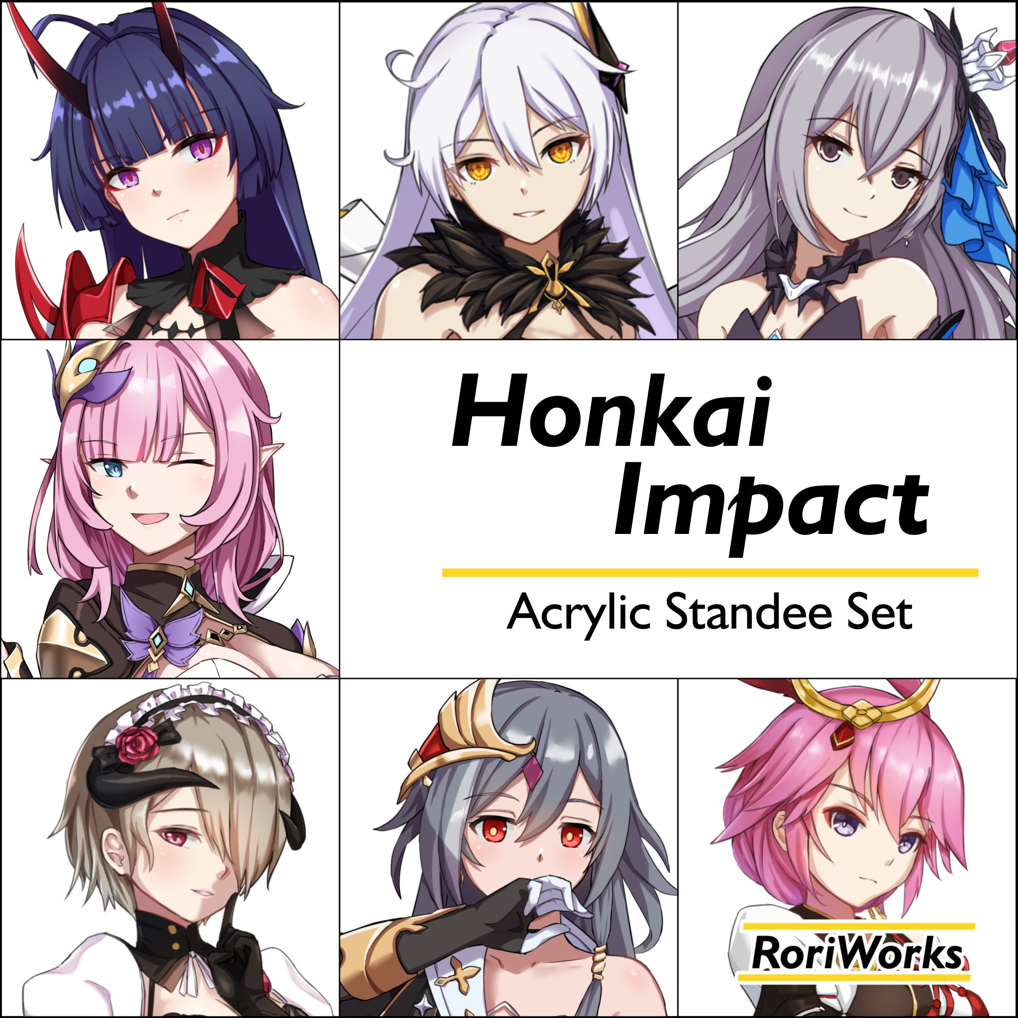 Honkai Impact 3 Part 1 - Anime Acrylic Standee - Etsy