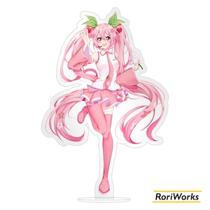 桜ミク - アニメアクリルスタンド