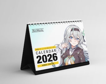 卓上カレンダー 2026 - ホロライブ - Etsy 日本
