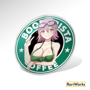 Haruko Boobarista - Anime Acrylic Coaster