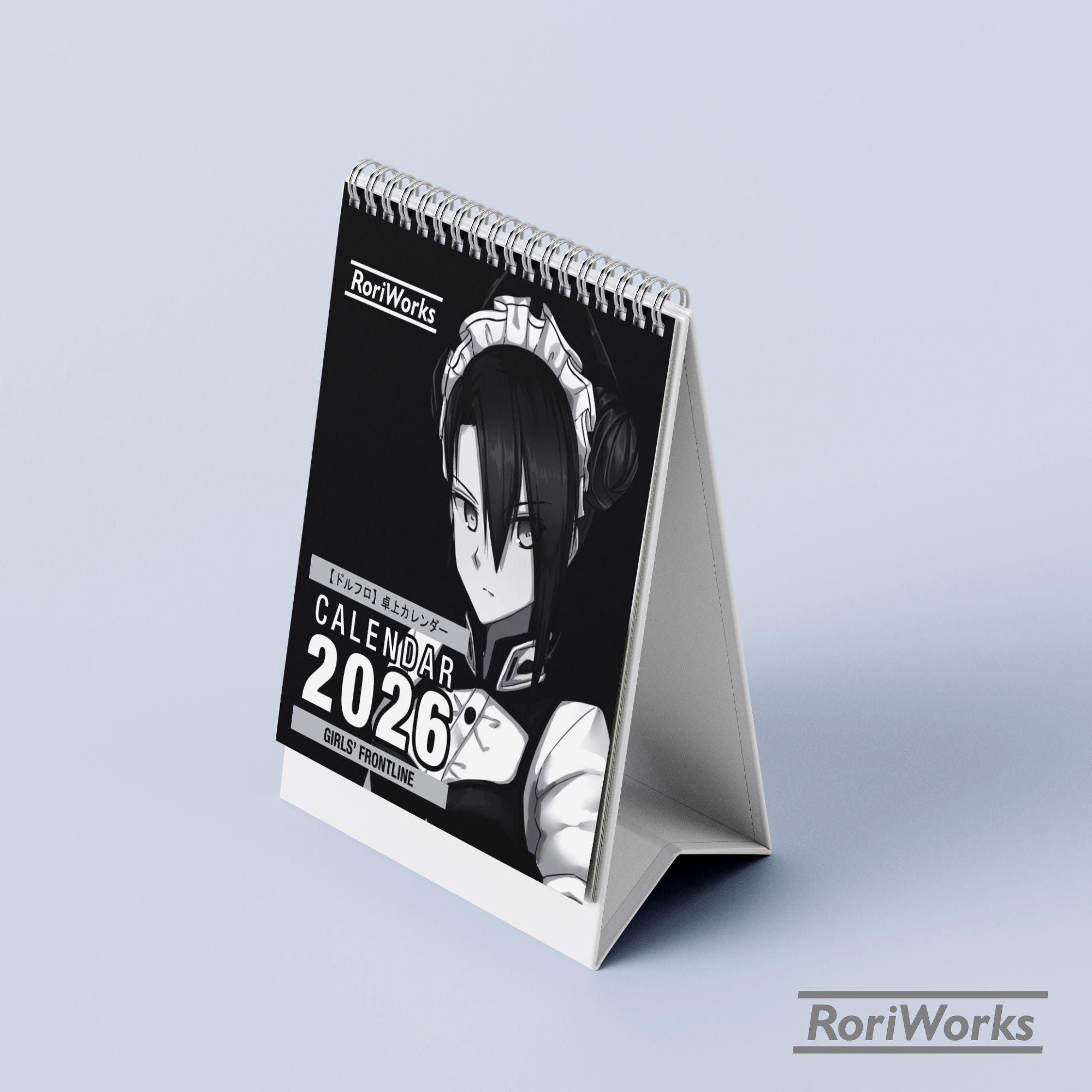 Mini Desk Calendar 2026 - Girls' Frontline - Etsy