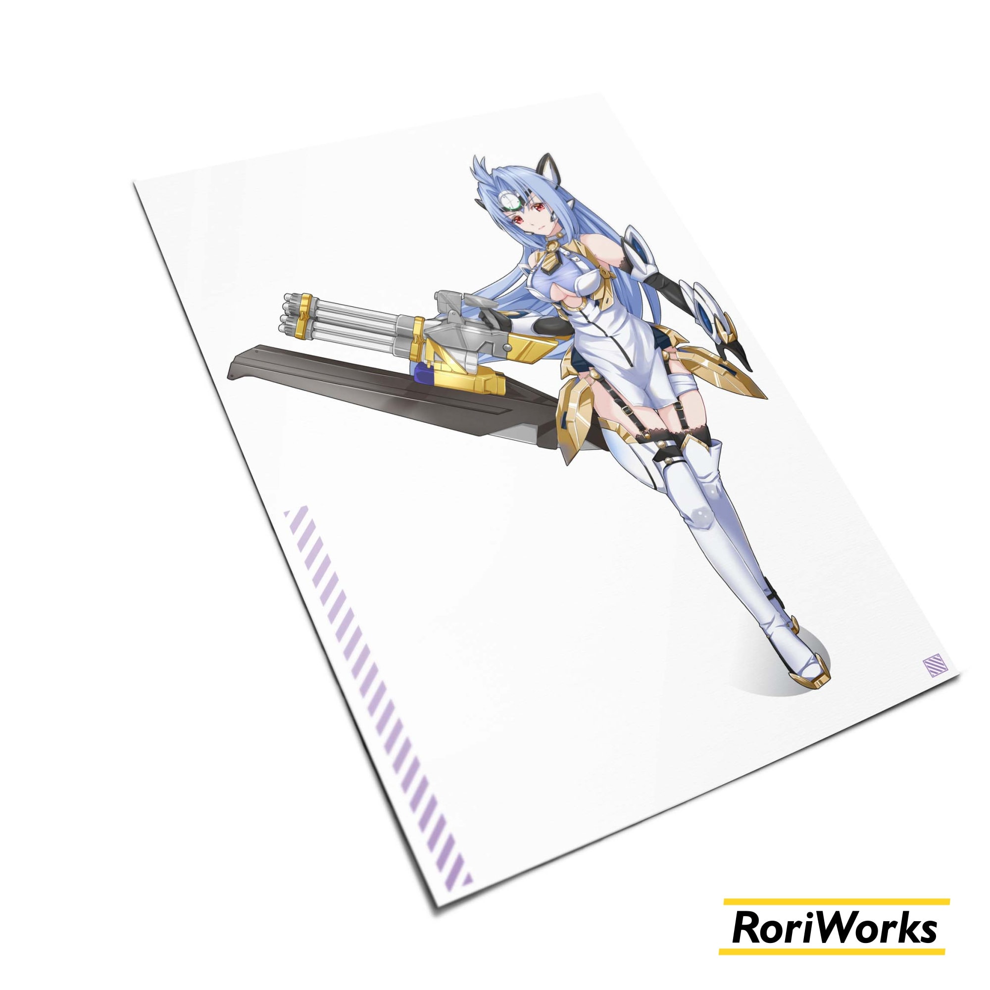 KOS-MOS xenosaga Anime Art Print -  Hong Kong