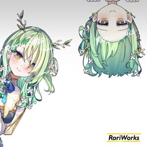 Ceres Fauna [hololive] - Anime Peeking Sticker