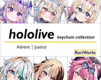 hololive NL Advent Justice - Anime-sleutelhanger van acryl