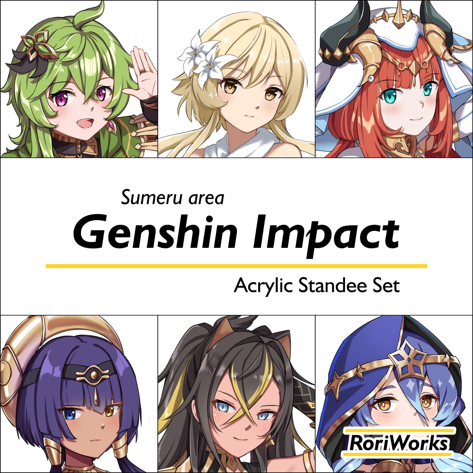Genshin Impact | Sumeru People - Anime Acrylic Standee - Etsy