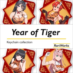 Lunar New Year Special | Tigerns år - Anime-nyckelring