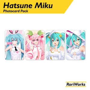 Paquete de Hatsune Miku - Tarjeta fotográfica