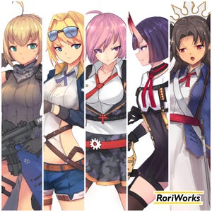 Serviteur Frontline - Voyageur debout en acrylique anime