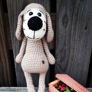 Crocheted dog
