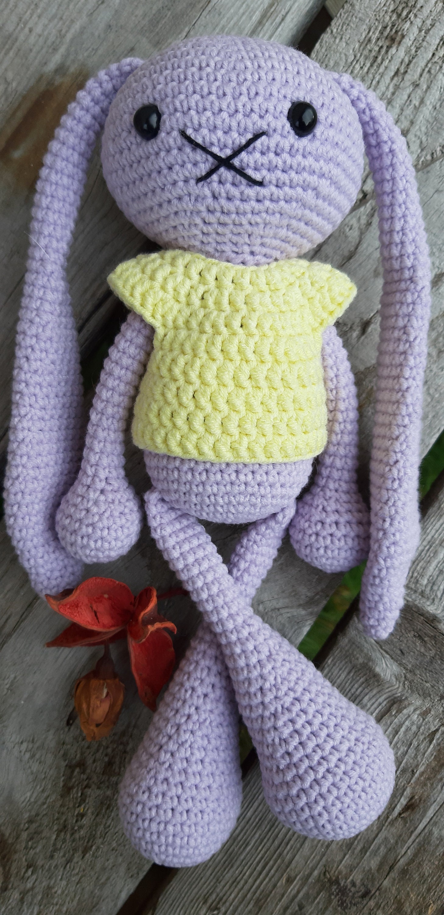 Crocheted Rabbit - Etsy