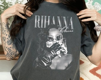 Rihanna 90s vintage shirt, Rihanna Pop Music Fan shirt, Vintage Rihanna Shirt, country music, Gift for men women, unisex tshirt