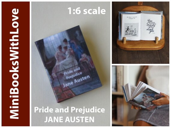 Dollshouse Libro Miniatura-Pride /& Prejudice