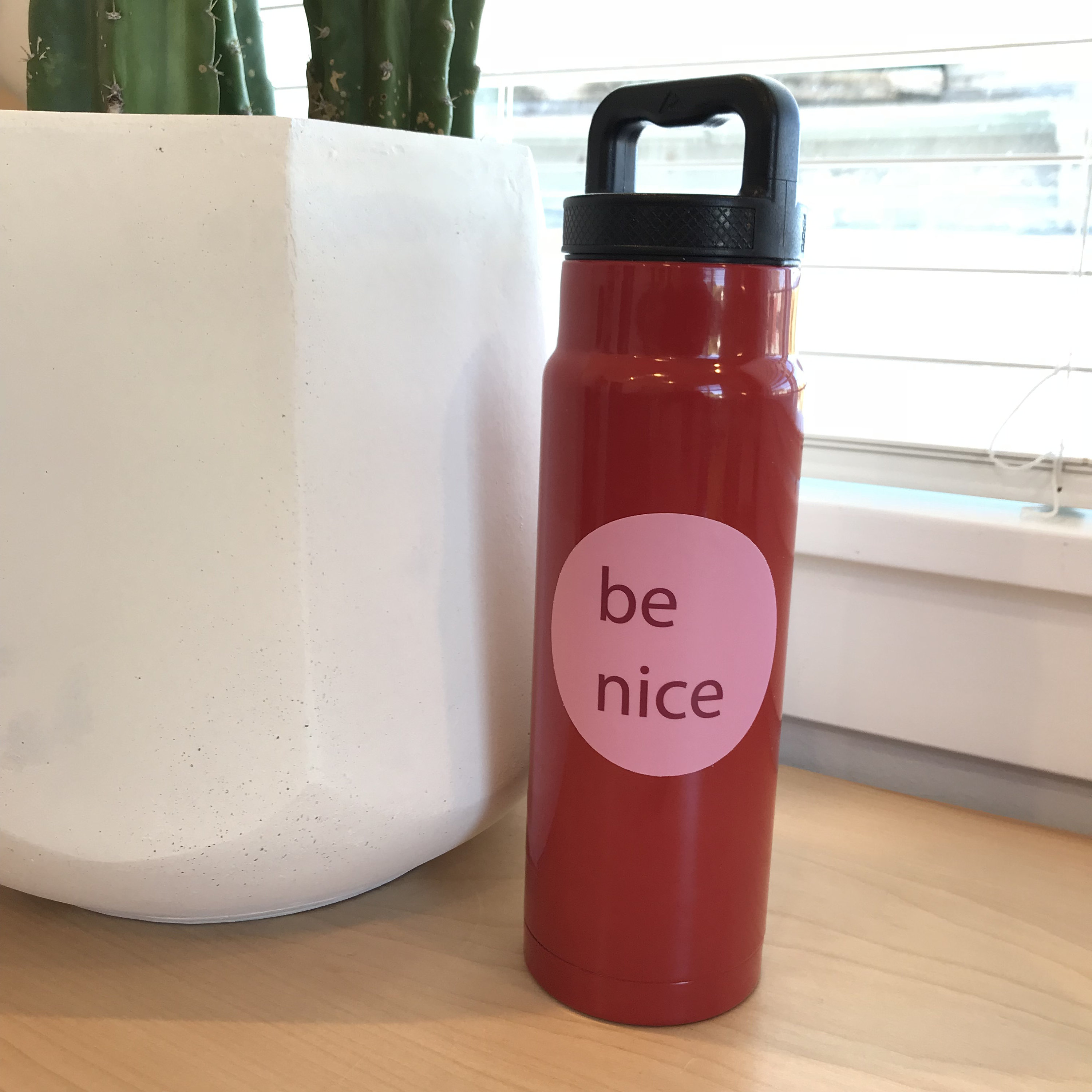 Be Nice Sticker - Etsy
