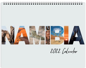 Namibia 2022 12-Month Scenic Wall Calendar | Scenic Wall Art | Holiday Gift