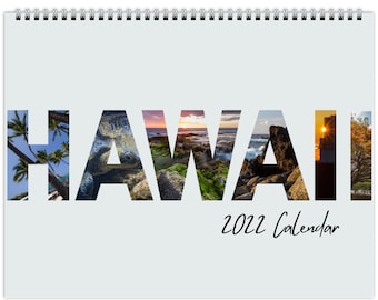 Hawaii 2022 12-Month Scenic Wall Calendar | Scenic Wall Art | Holiday Gift