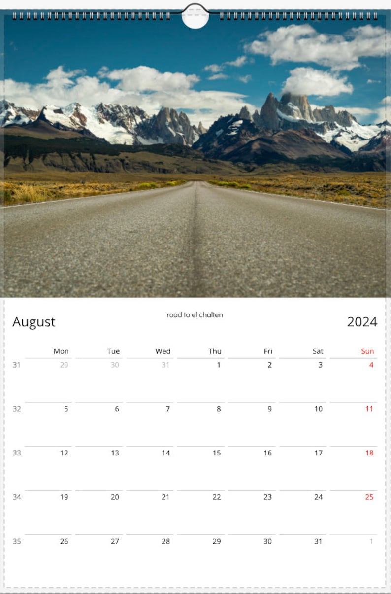 Patagonia 2024 12month Scenic Wall Calendar Scenic Wall Art Holiday