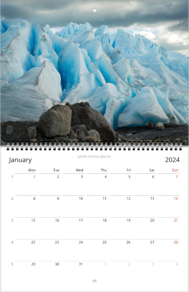 Patagonia 2024 12month Scenic Wall Calendar Scenic Wall Art Holiday