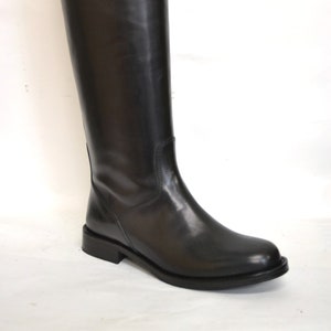 WOMEN BOOTS, true leather, leather lining, made in Italy leather sole
