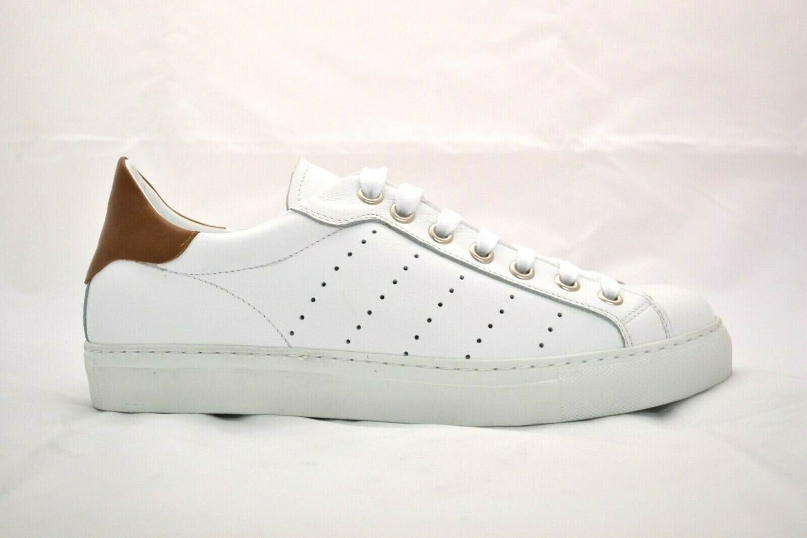 ZAPATILLAS ARTESANALES blancas ZAPATOS cuero real Made in Italy zapatilla italiana personalizable hecha a mano