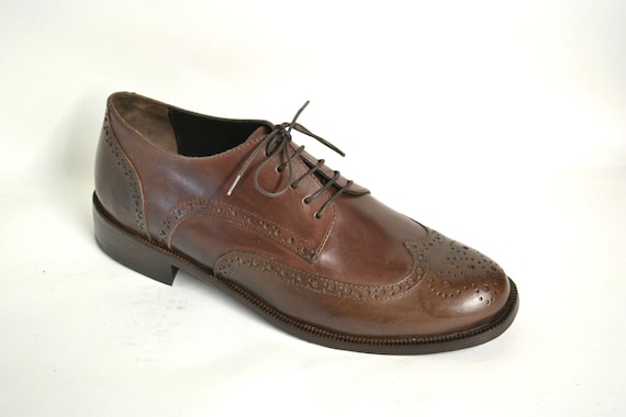 HANDMADE IN ITALY BROWN Authentic Leather CUSTOM Men’s shoes Premium Italian Leather Men main image 2