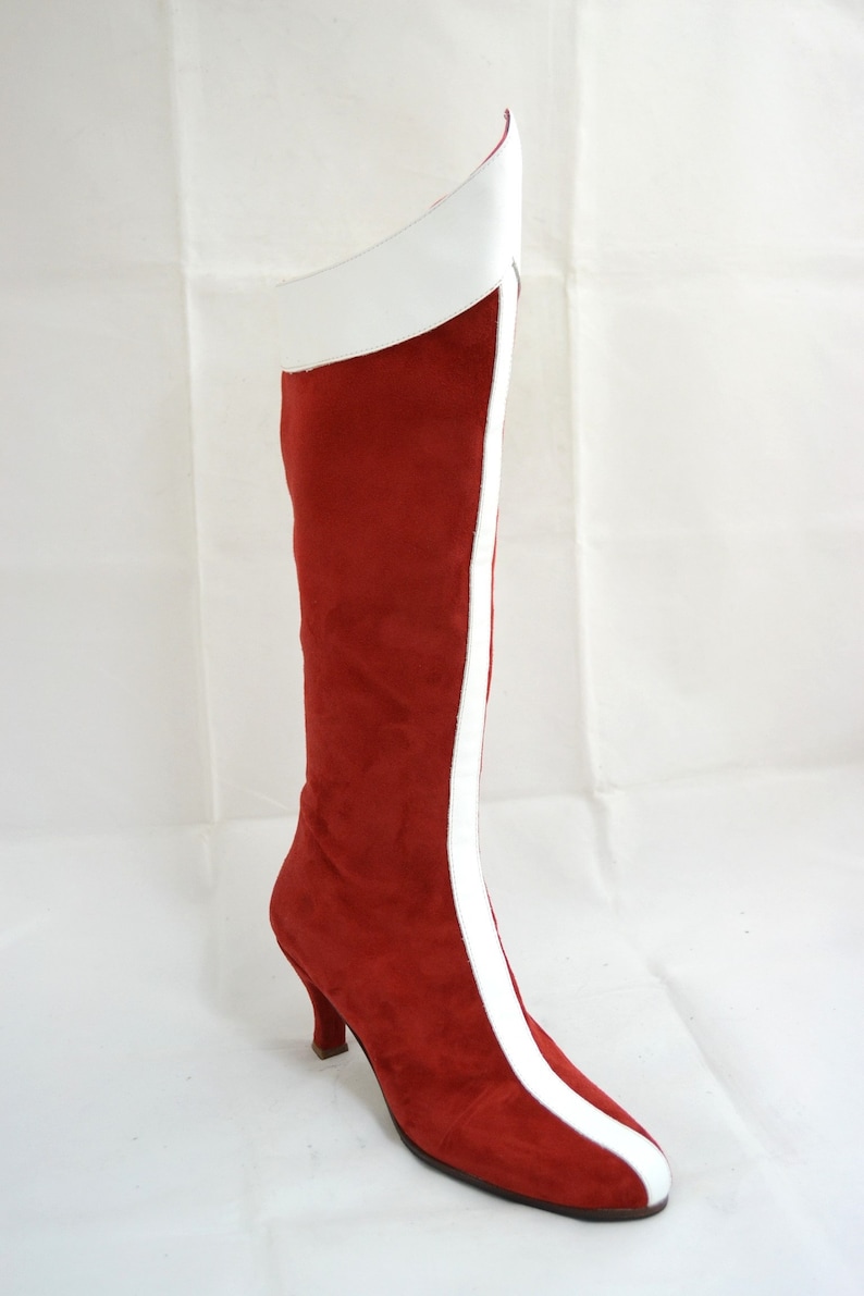 WONDER WOMAN BOOTS Cosplay true leather leather lining made Etsy