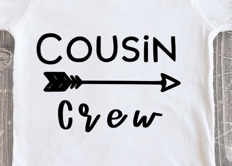 Cousin Crew Baby Shower Gift Ideas Baby Clothes Multiple Color Options