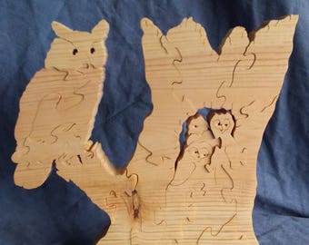 Scroll saw owl | Etsy