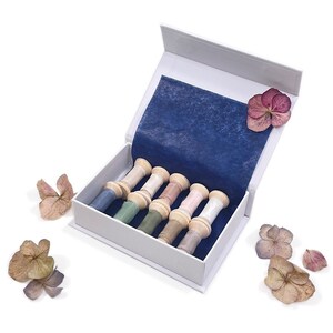 BEST OF 2023 Sample box of our top 10 most popular silk ribbon colors for graphic designers and stylists image 2