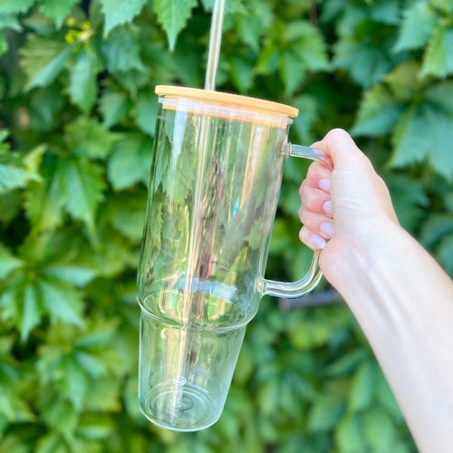 40 Unzen Glasbecher, Glasbecher, Glasbecher, 40 Unzen Becher, Glaswaren, Glastasse, Kaffeetasse, Geschenk