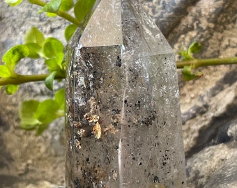 Beautiful Inclusion Quartz Tower from Brazil