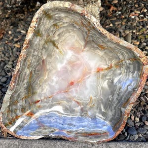Hand Carved Onyx Bowl: Mexican Stone Decor