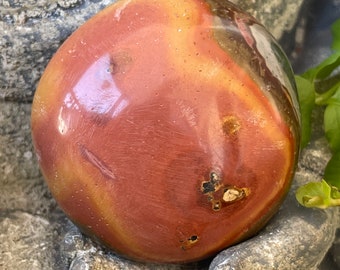 Piedra de palma de jaspe policromado: cristal de Madagascar