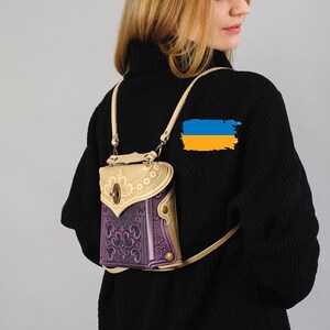 Boho rucksack womens, leather leather backpack women, embossed leather mini backpack for ladies