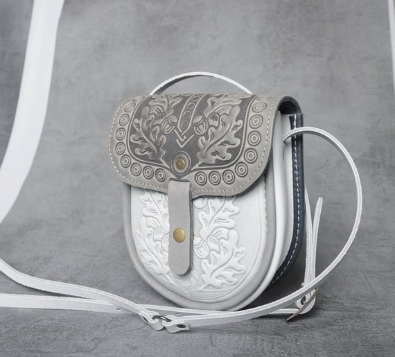 Grey mini purse deals