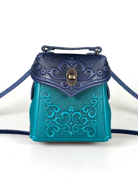 chloé faye small quilted full leather backpack Chloe Mini Baitcast Combo Reel Combo Micro Mini Leather logo patch and Color:RV JJ Mac Muffin
