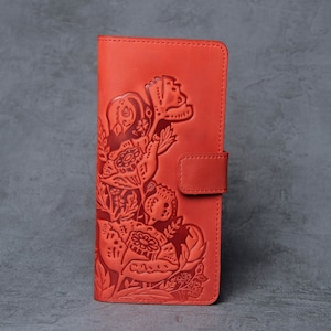 billetera de cuero rojo, billetera de cuero suave, billetera con bolsillo para monedas, billetera larga para mujer, billetera de grano completo, billetera de embrague, billetera de mujer
