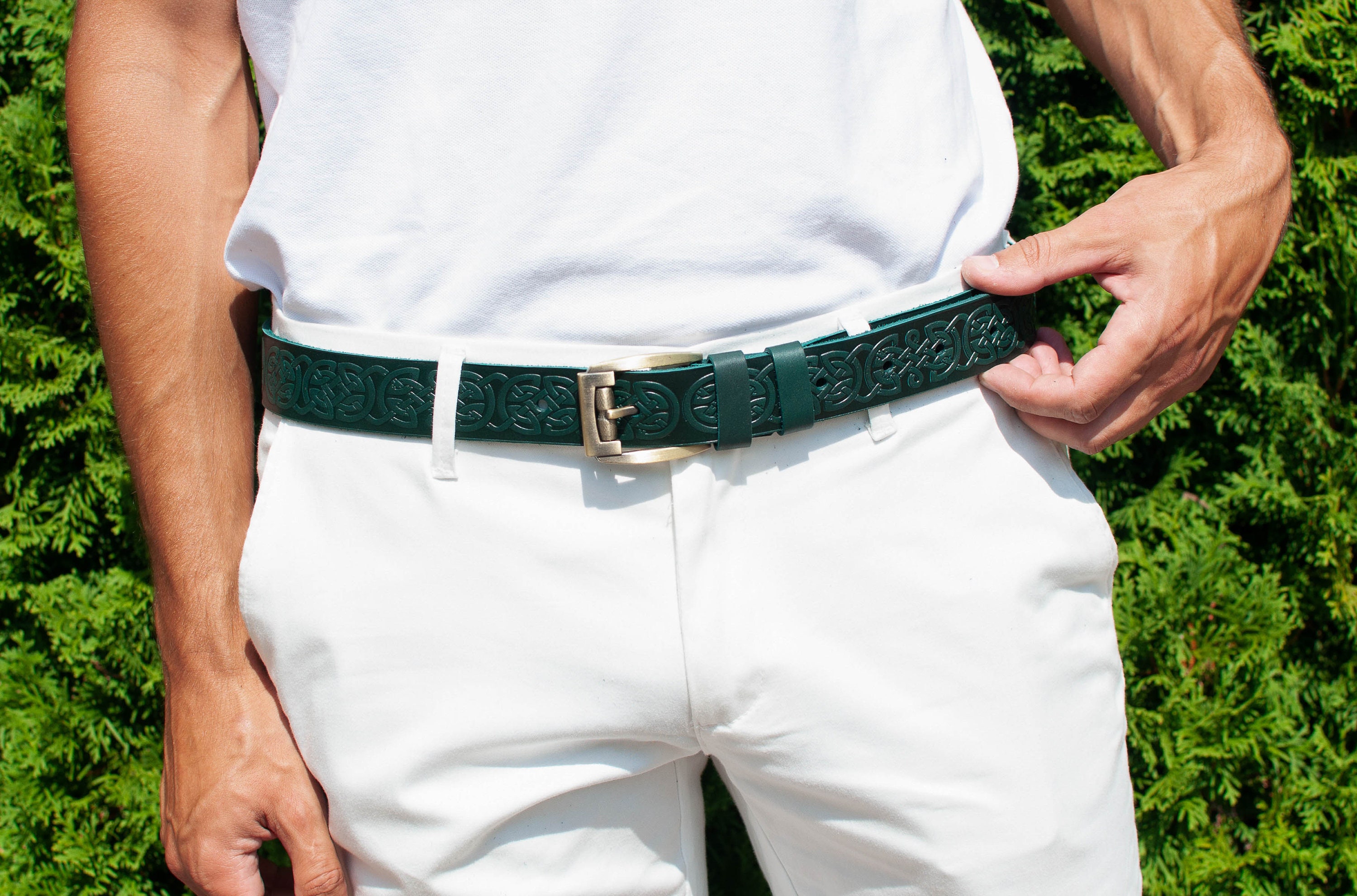 Green Leather Belt, Celtic Leather Belt, Embossed Leather Belt, Celtic Belt, Mens Leather Belt, Womens Belt, Mens Belt - Etsy Green Leather Belt, Celtic Leather Belt, Embossed Leather Belt, Celtic Belt, Mens Leather Belt, Womens Belt, Mens Belt - Etsy