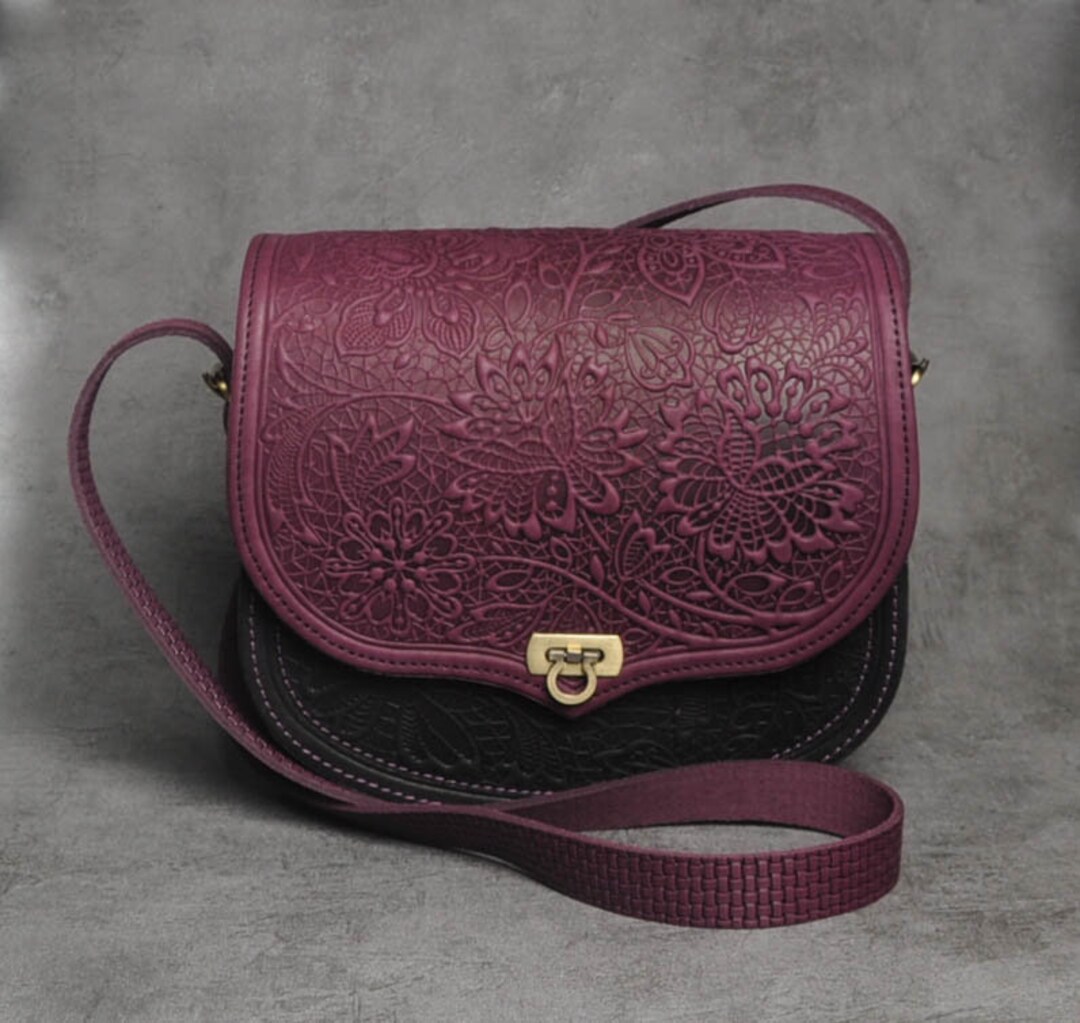 Shoulder Bag Imperial Purple Bloom