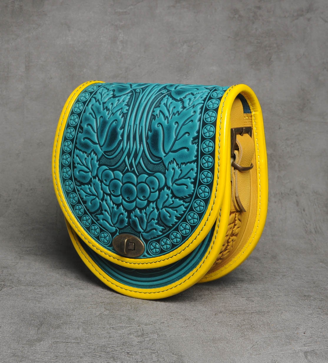 Vera Bradley Crossbody Bag Purse Blue Yellow Floral Multicolor Turn Lock  Adj Str | eBay