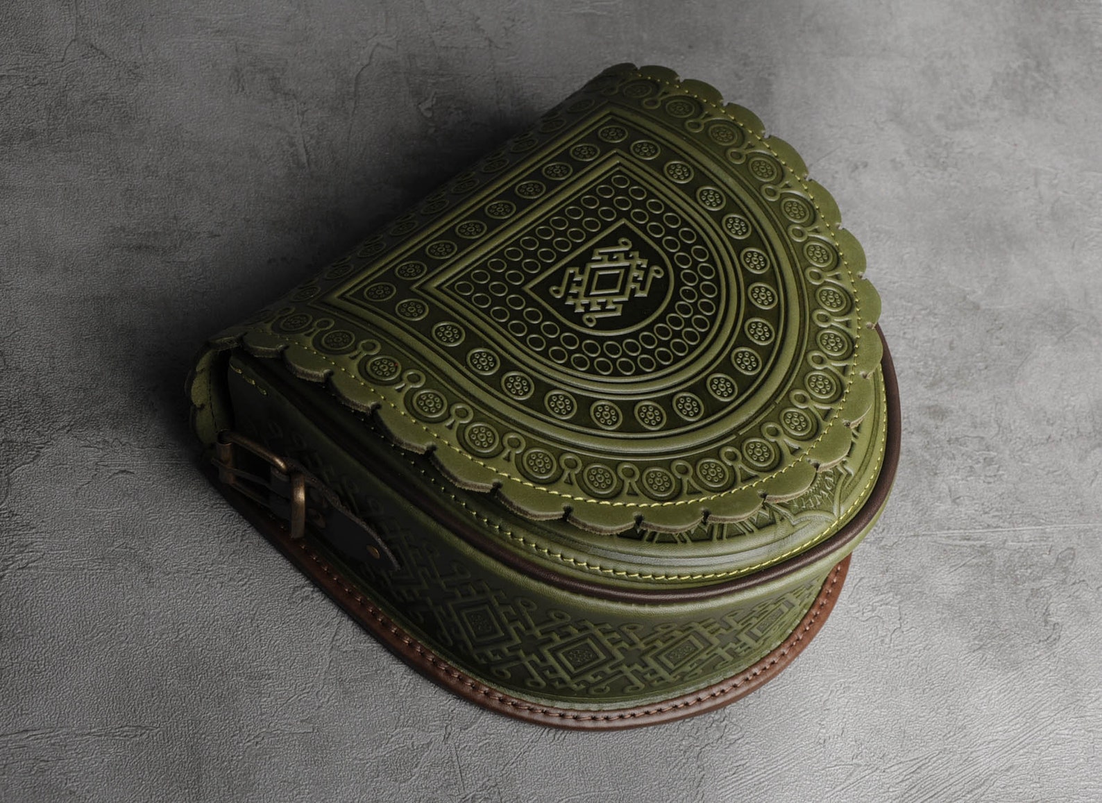 Rite of Passage Olive Hand or Shoulder Bag