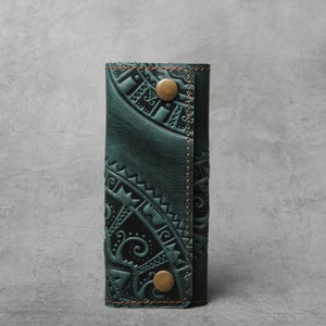 Key organizer wallet, leather key case, key cover, keys holder, leather keys holder, leather key purse, key wallet for men, key pouch