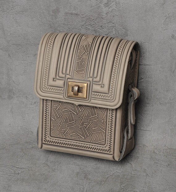 Gray Small Bag for Him Small Satchel Purse Genuine Leather Shoulder Bag Men s Shoulder Bag Leather Messenger Bag Gift for Him Etsy Ireland