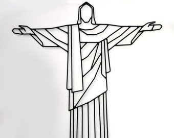 Cristo Redentor Etsy