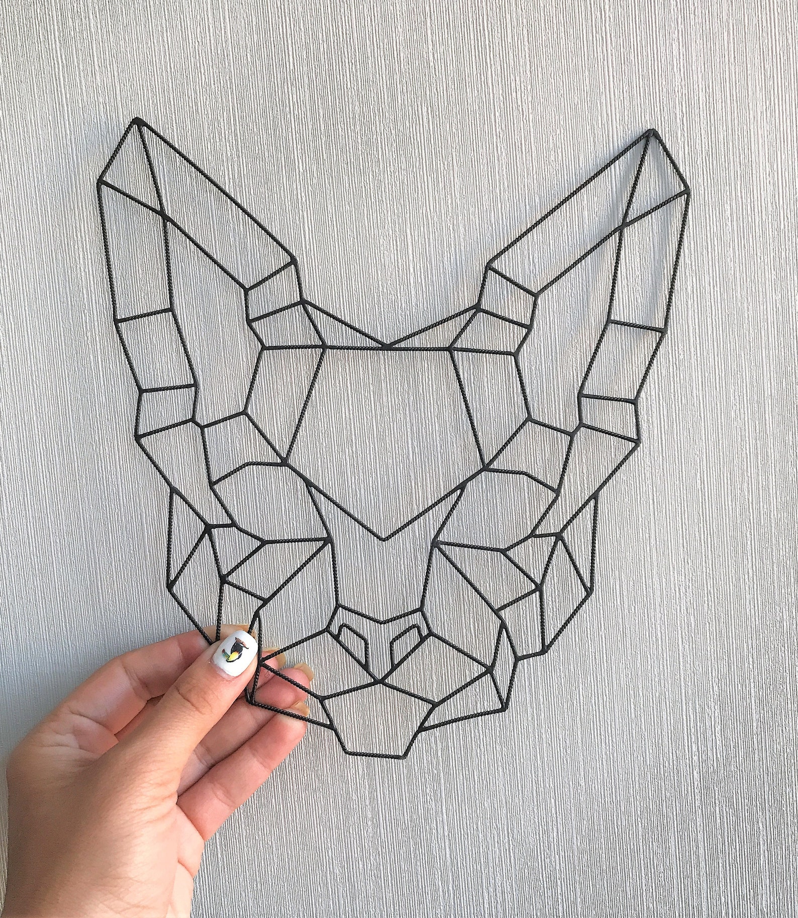 Sphynx Cat Decor Geometric Cat Wall Decor Geometric Sphynx Etsy