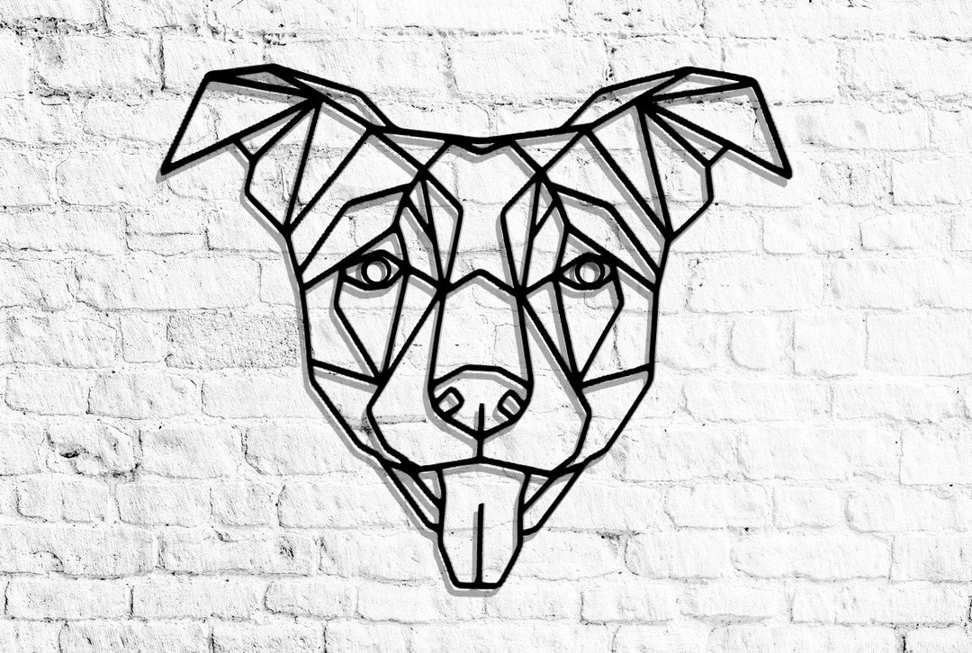 Jack Russell Terrier geométrico, decoración geométrica de la pared del  perro, diseño de Jack Russell, decoración de Jack Russell terrier, idea de  regalo para los amantes de los perros, arte de la pared -  México