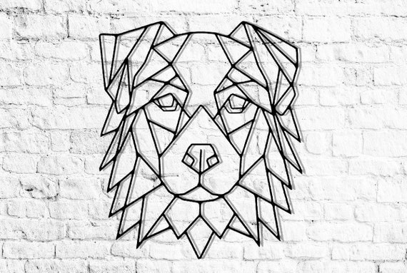 Australian shepherd hotsell wall art