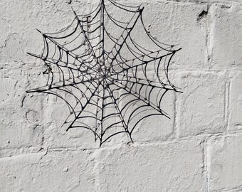 Spiderweb Wall Decor, Wall Gothic Decor, Halloween Wall Art, Decor Spider web, Cobweb net, Decoration Decor Window, Wall Hangings Gift