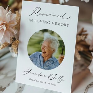 In Loving Memory Sign, Editable Wedding Memorial Sign, To Our Loved Ones Memorial Wedding Sign, Wedding Remembrance Sign Custom Wedding Sign