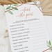 Boobs or Butts Baby Game, Baseball Baby Shower Games, Printable Baby ...