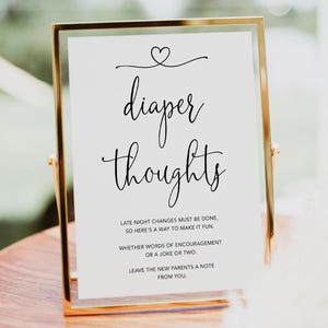 Baby Shower Games, Diaper Thoughts, Late Night Diapers Baby Shower Games, Printable Baby Shower Games, Fun Baby Shower Games, Baby Games M1
